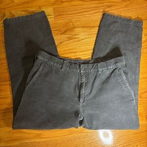 Croft & barrow corduroy gray pants